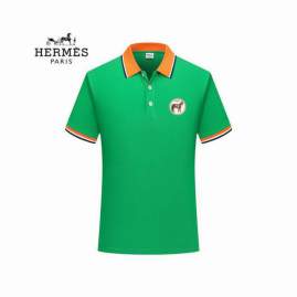 Picture of Hermes Polo Shirts Short _SKUHermesPoloShortm-3xl25t0427186